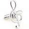 Silver Musical Note Music Cufflinks3.jpg